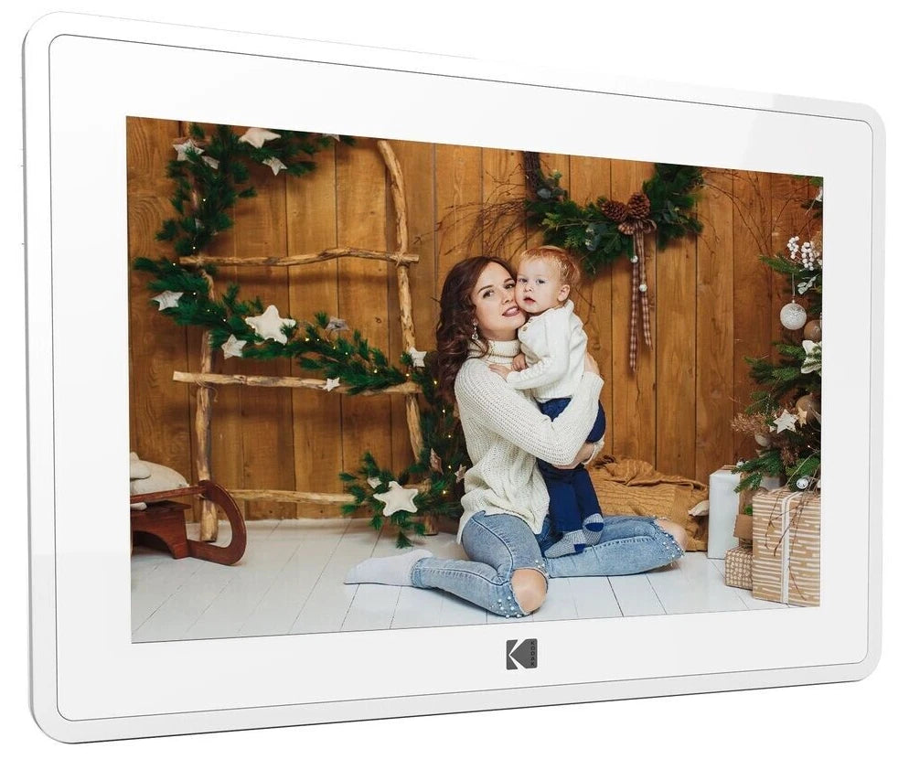 Kodak 10 Inch Digital Photo Frame with WiFi and Multi-Touch Display Matte White