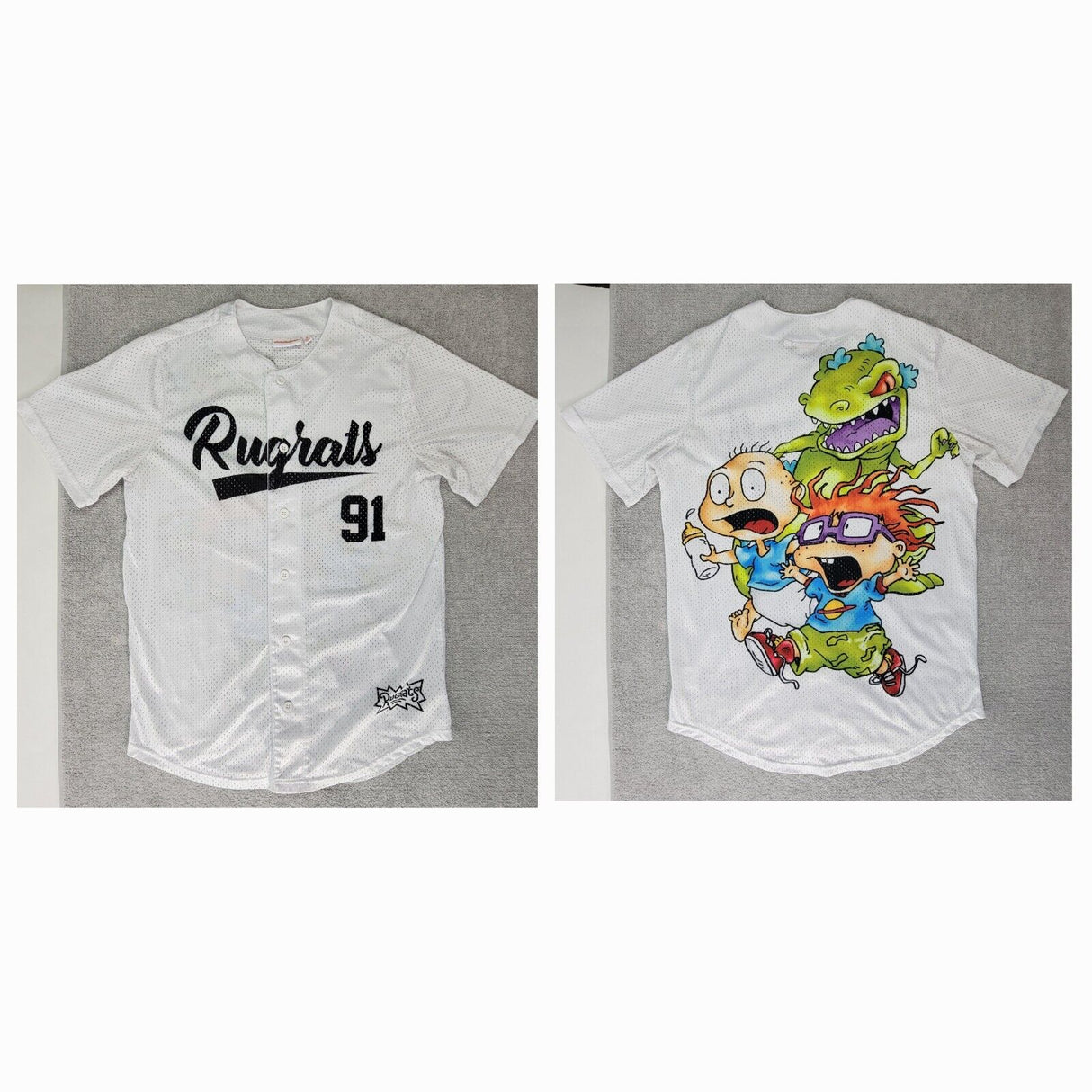 Nickelodeon Rugrats Mens Baseball Jersey                  NEW