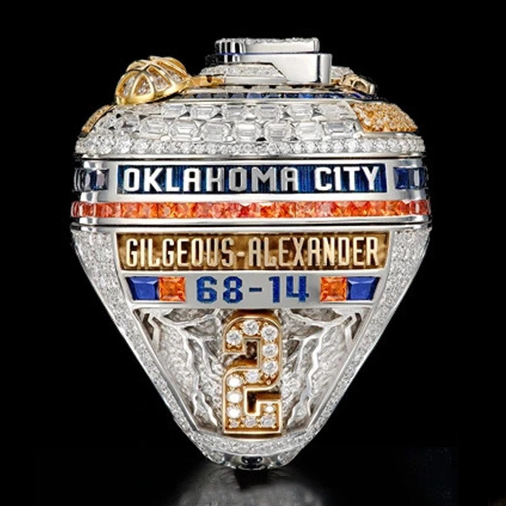 Shai Gilgeous-Alexander (SGA) 2025 NBA Replica Championship Ring