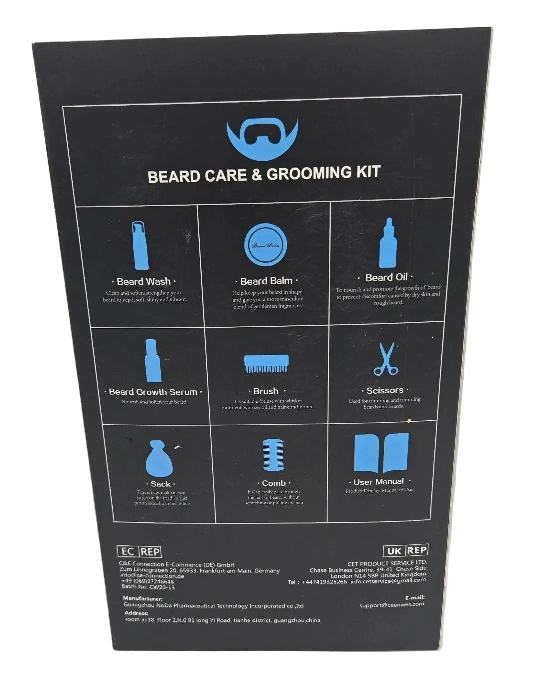CEENWES | Men's All in One Beard Kit by Ceenwes