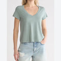 Madewell Soft fade Cotton V-Neck Tee Women's Size Medium