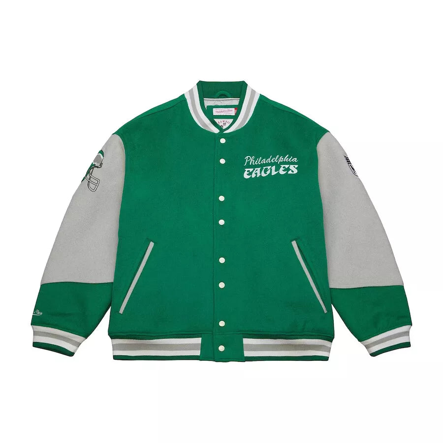 Mitchell & Ness NFL Team Varsity Jacket Philadelphia Eagles - Men's