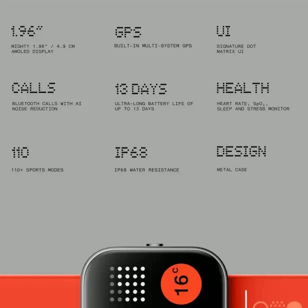 CMF by Nothing Watch Pro Smartwatch - Dark Grey