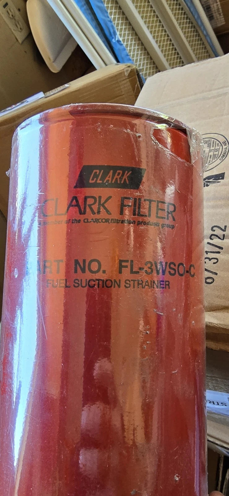Clark fl-3wso-c Fuel Suction Strainer 6 Pack Filter