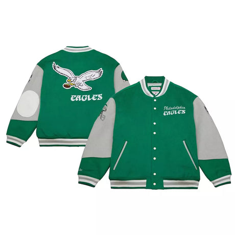 Mitchell & Ness NFL Team Varsity Jacket Philadelphia Eagles - Men's