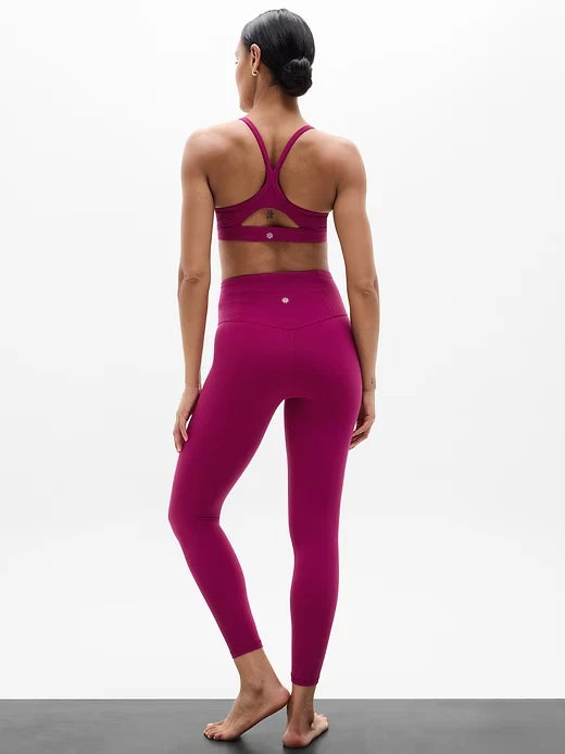 Elation Ultra High Rise 7/8 Legging by Athleta - Wild berry - Size: M