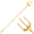 Metal Trident Spear 78 Inches Adjustable Length Cosplay Costume 3-Pronged Poseid