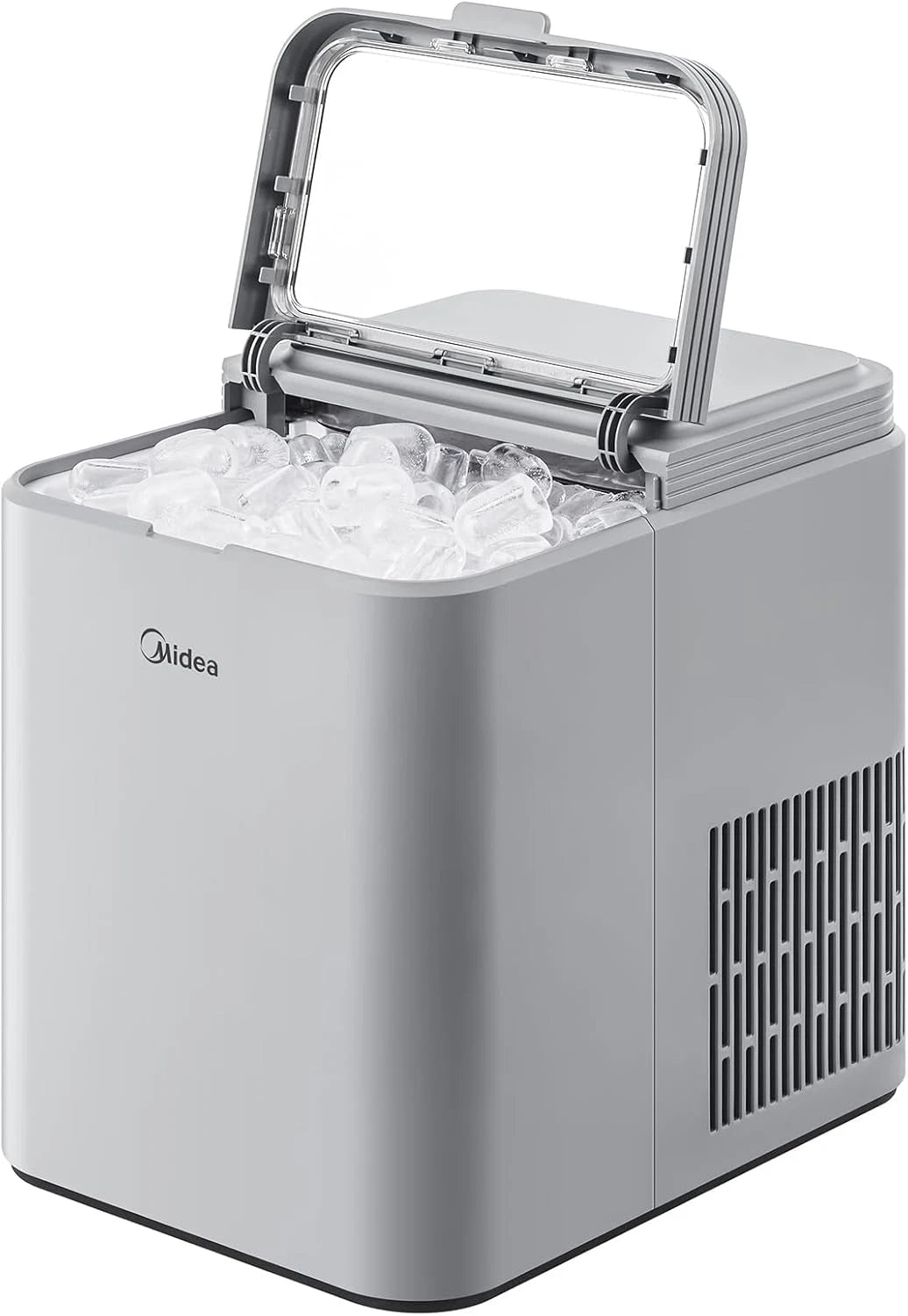Midea Countertop Bullet-Ice Maker (Grey)