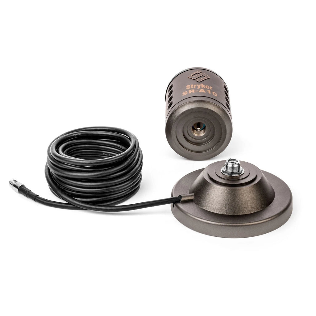 Stryker SR-A10MM Magnetic Mount CB & 10-Meter Radio Antenna (Stainless Whip Sold Separately)