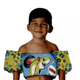 SwimSchool 2 In 1 Ultra-fit Tot Swimmer Blue 4-6 Years - Shark Print
