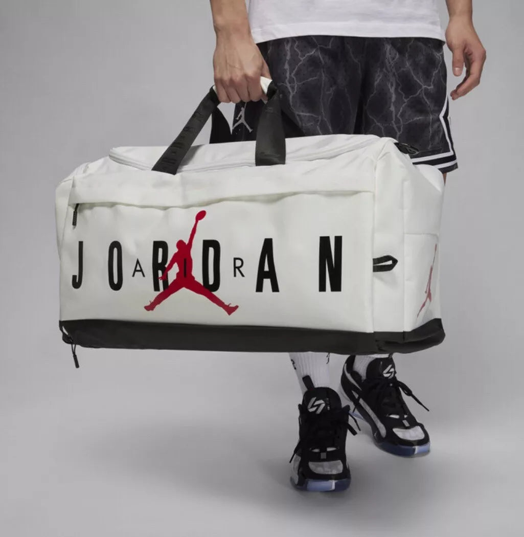 Nike Air Jordan Duffle Bag Black/White/Red