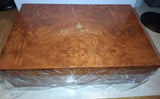 CUERVO Y SOBRINOS WOOD HEAVY HIGH QUALITY WATCH BOX-NEW