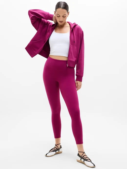 Elation Ultra High Rise 7/8 Legging by Athleta - Wild berry - Size: M