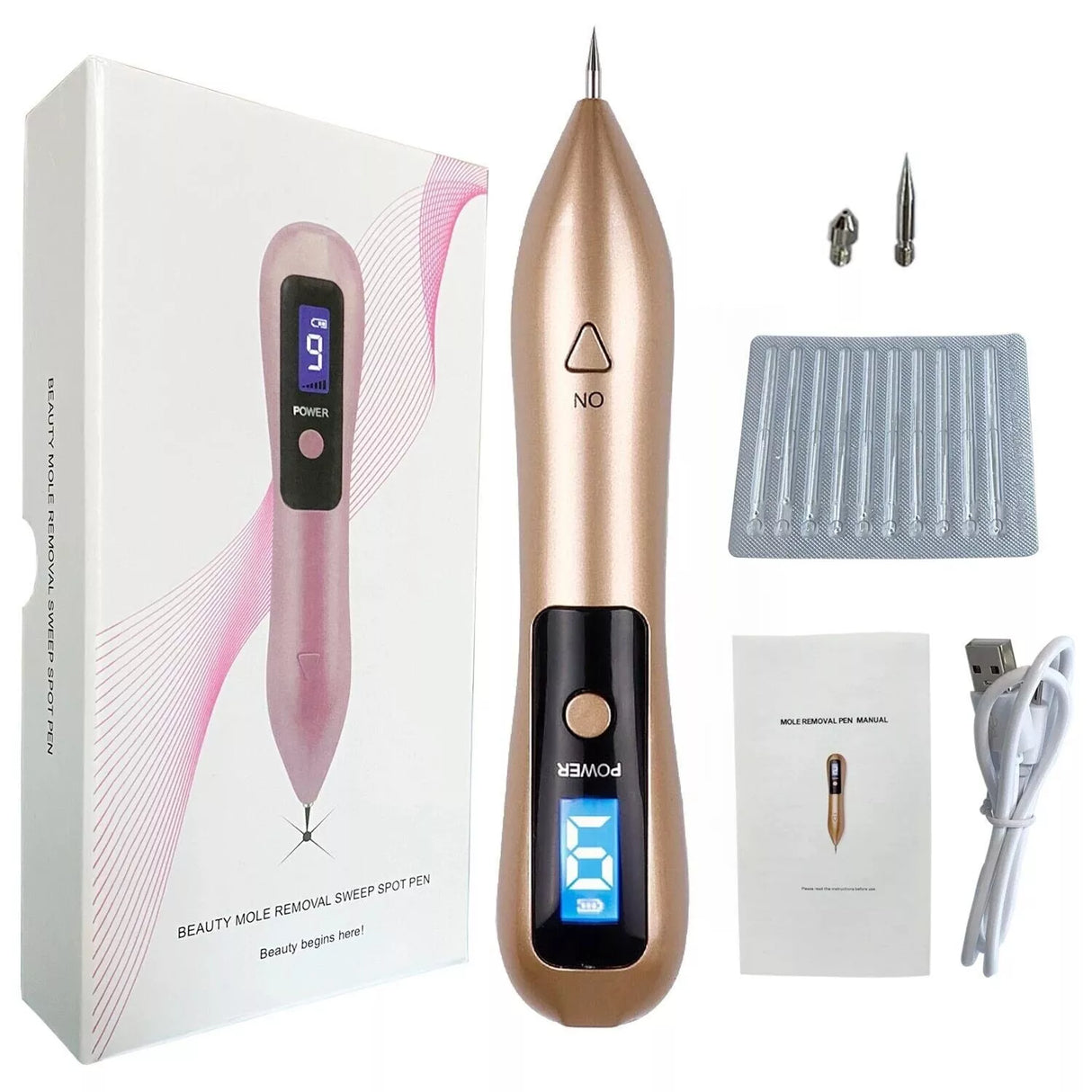 Electric Laser Plasma Mole Removal Pen Dark Spot Remover Skin Wart Tag