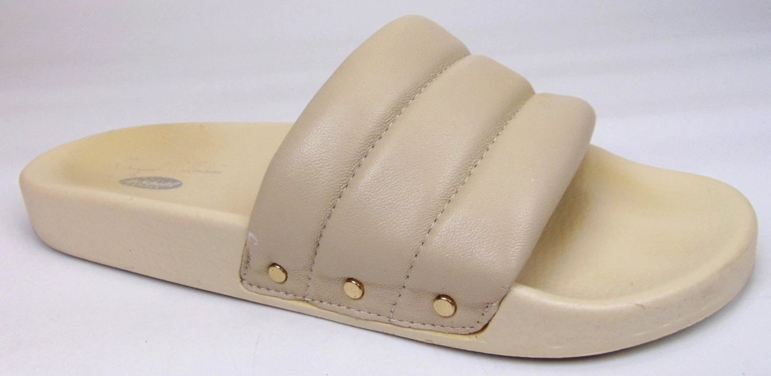 Dr. Scholl's Pisces Chill Women's Slide - Beige - Size 9 M