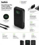 Belkin - BOOST↑CHARGE Pro 3 - Black