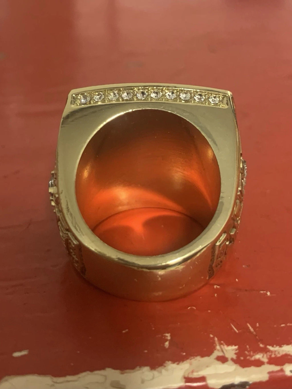 John Elway Broncos Super Bowl XXXIII Ring Replica 1998 Champs Back 2 Back