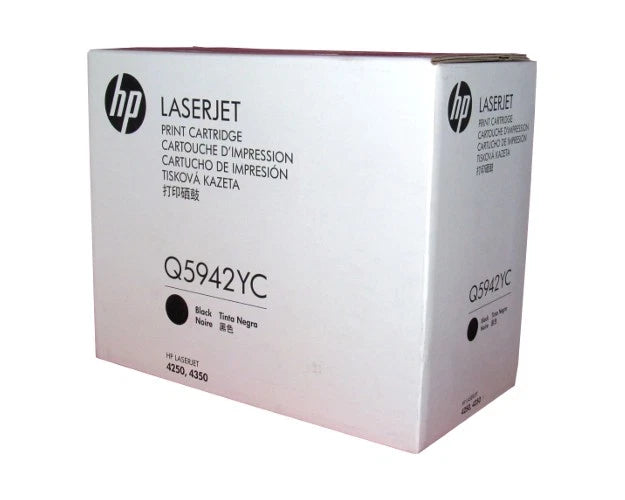 HP Q5942YC Black High Yield Toner Cartridge