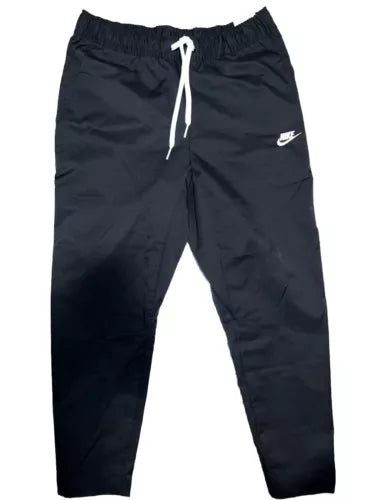 Nike M Nk Club Wvn Taper Leg Pant- Black White   NWT