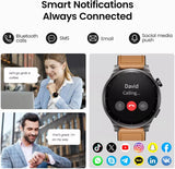 TOZO S5 Smart Watch (Answer/Make Calls), 1.43’’ AMOLED Smart Watches for Men Women 100+ Sport Modes Fitness Watch (NEW, OPEN BOX)