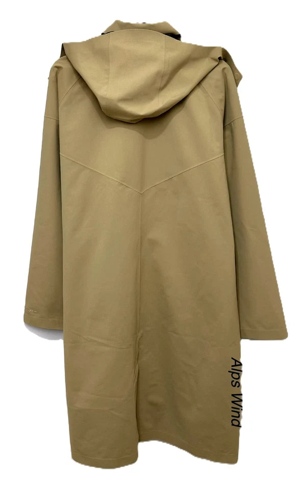 Nike Women's Windrunner StormFIT ADV Oversized Trench Coat, Beige - Large