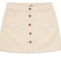 Jordache Girls' Corduroy Button-Front Skirt, Size 10–12