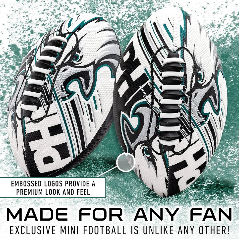Philadelphia Eagles Youth Football - 8.5" Mini with Exclusive Grip Technology