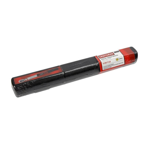 *CRAFTSMAN 3/8" Drive Digital Torque Wrench | 5–100 ft-lb | LED Display | NEW
