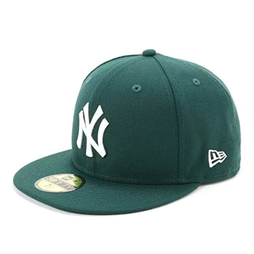 *New Era MLB New York Yankees Cap NY Dark Green Size 7 1/4 5950 NEYYAN DK GRN