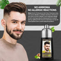 Kiwinz Professional Light Brown Hair Color Shampoo for Men – 5 in 1 Hair Dye Shampoo for Grey Hair - Instant Hair Dye with 100% Color Accuracy with Natural Ingredients - Ammonia Free - 500ml
