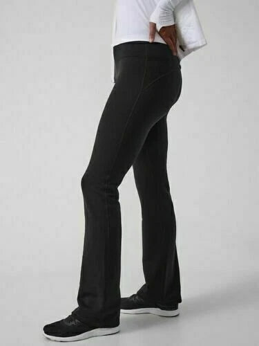 Athleta Altitude Pant in Polartec Power Stretch - Black - Size Medium