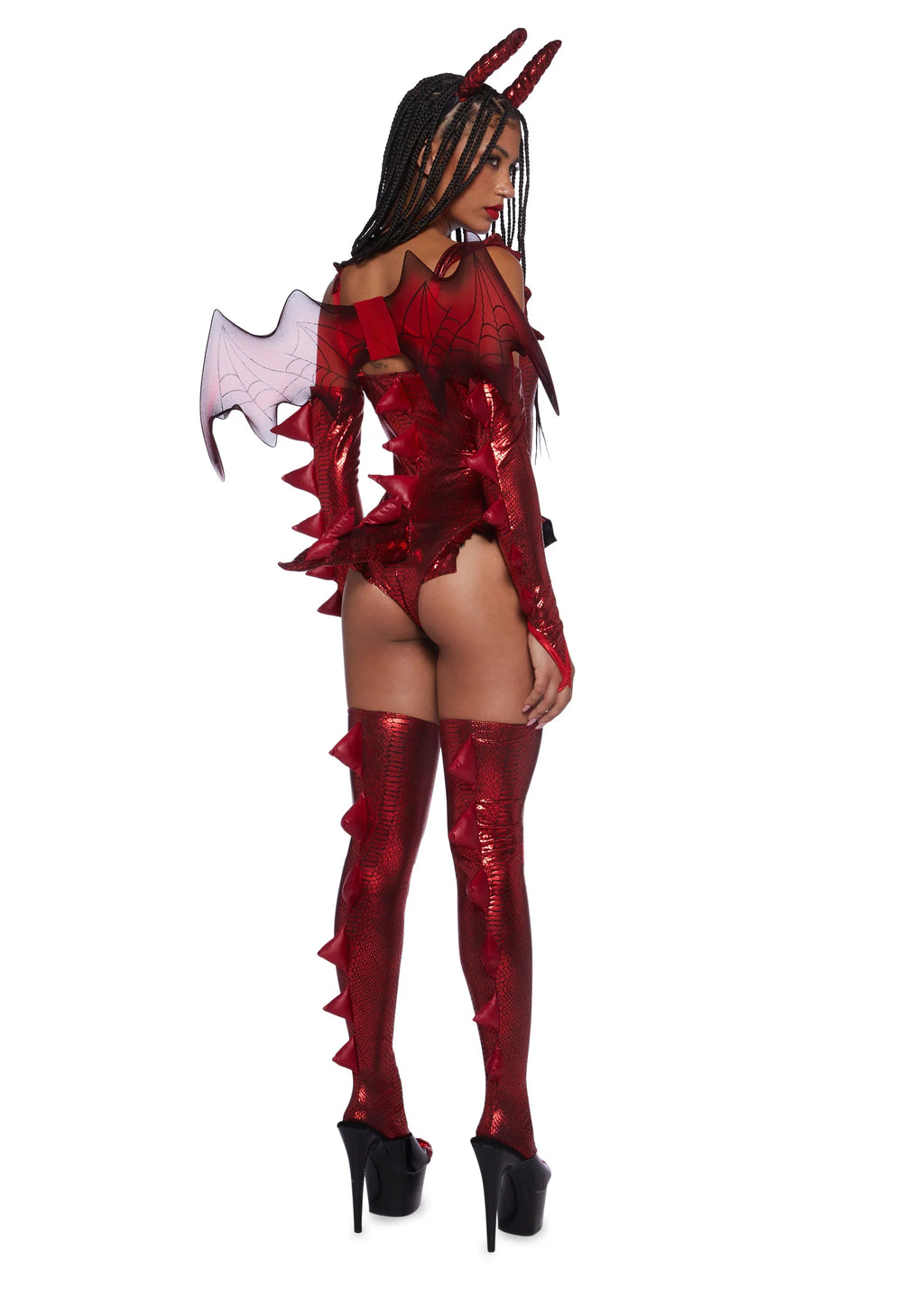 Trickz N' Treatz Fire Breathing Beauty Costume Size Large