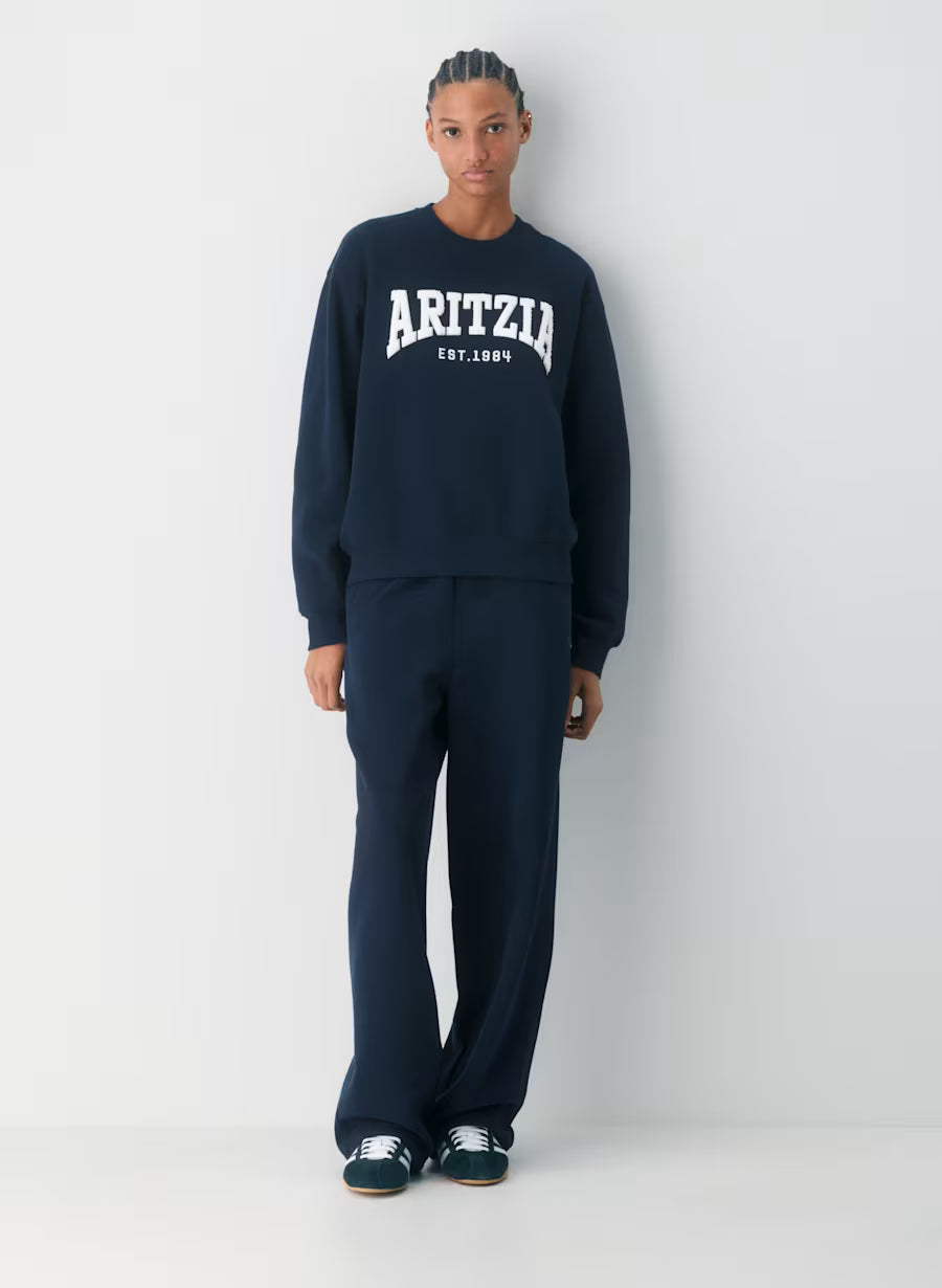 Aritzia Cozy Sweatfleece Perfect Crew Sweatshirt Size XL
