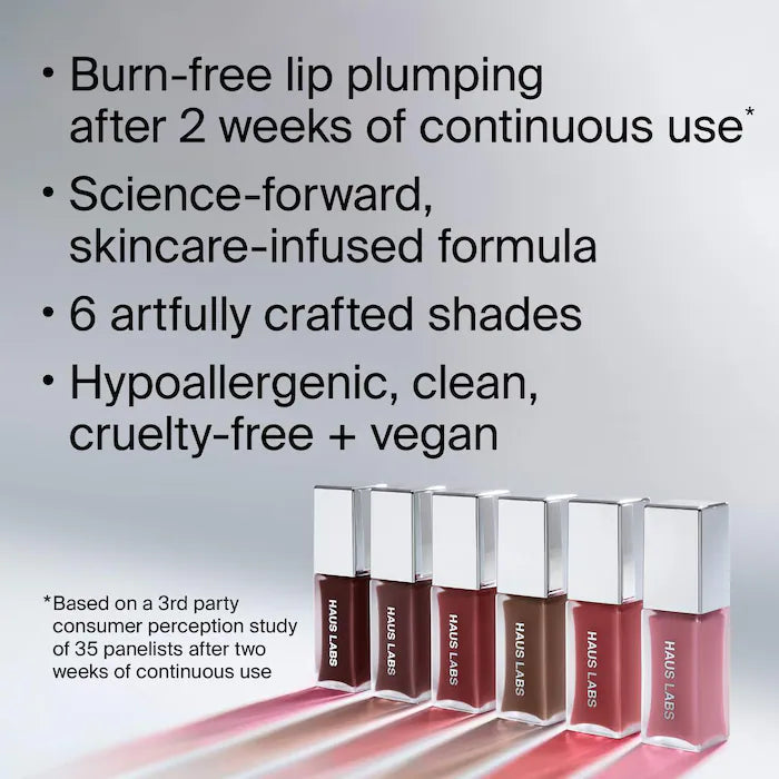 HAUS LABS By Lady Gaga | PHD Hybrid Lip Glaze in Guava | Gloss | 0.25 fl oz