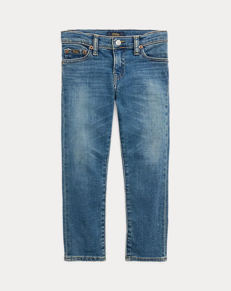*RALPH LAUREN Boys' Sullivan Slim Stretch Jean, Woodhaven Wash, 7