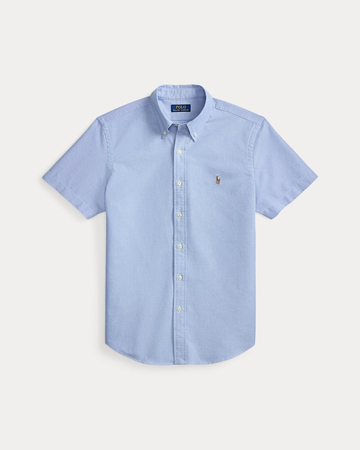 *POLO RALPH LAUREN Men's Classic Fit Oxford Shirt, Blue, XXL