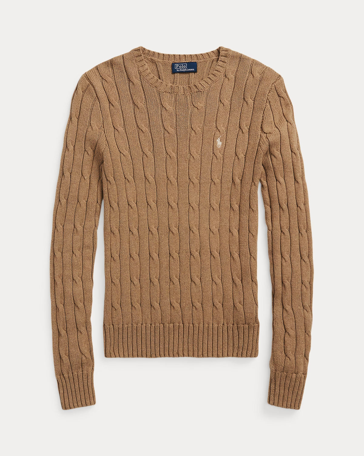 Polo Ralph Lauren Cable-Knit Cotton Crewneck Sweater Size XXL