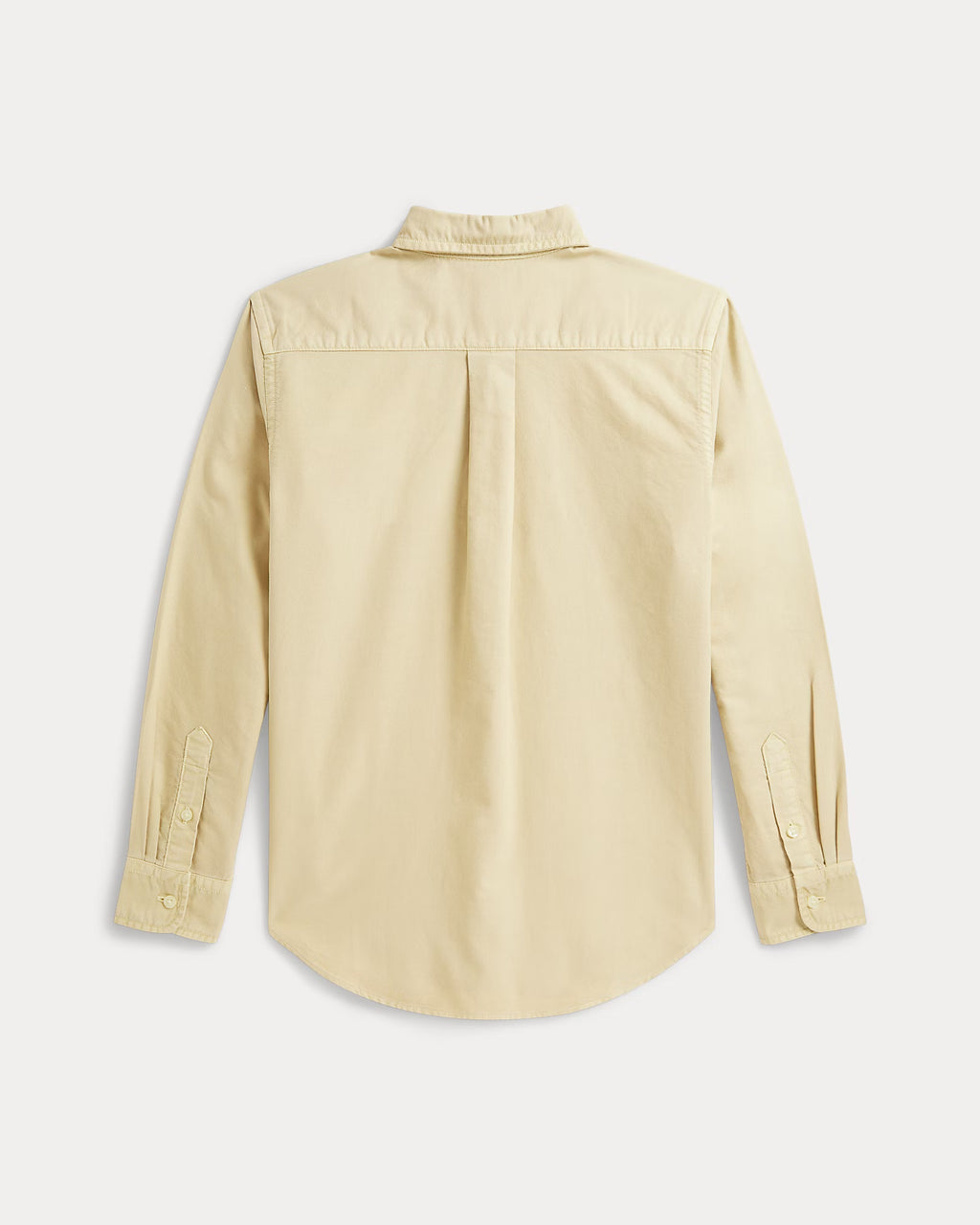 Garment-Dyed Cotton Oxford Shirt Boy Size L (14-16)
