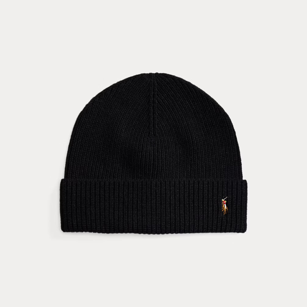 Signature Pony Wool-Blend Beanie