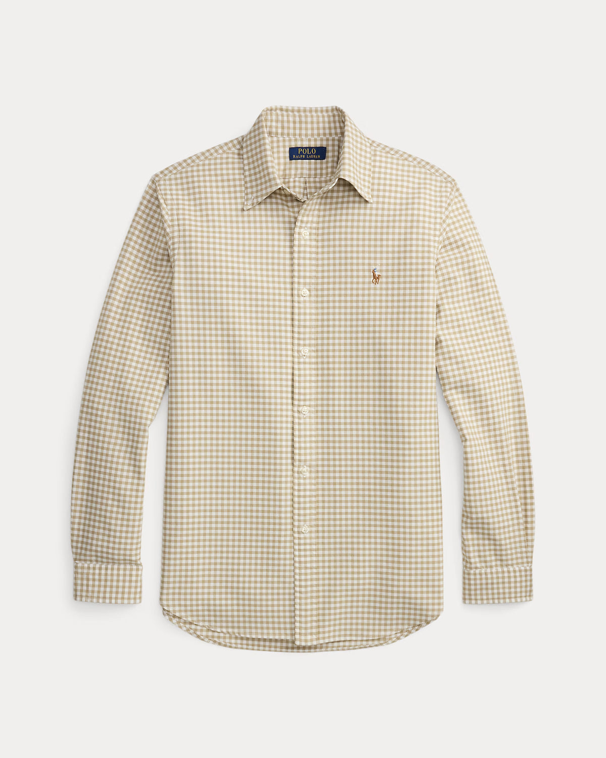 Polo Ralph Lauren Classic Fit Gingham Oxford Shirt -Med