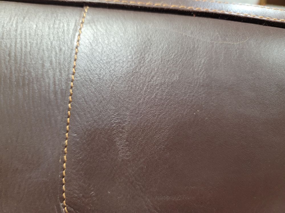 Pre-Loved Vintage Rifle Scabbard in Dark Brown Oil-Tanned Leather | Extra Long