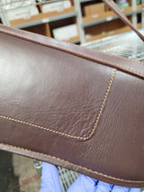 Pre-Loved Vintage Rifle Scabbard in Dark Brown Oil-Tanned Leather | Extra Long