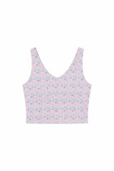 HAPPY CAMP3R - Women's XL Ribboned Dreams Athleisure Tank in Bliss