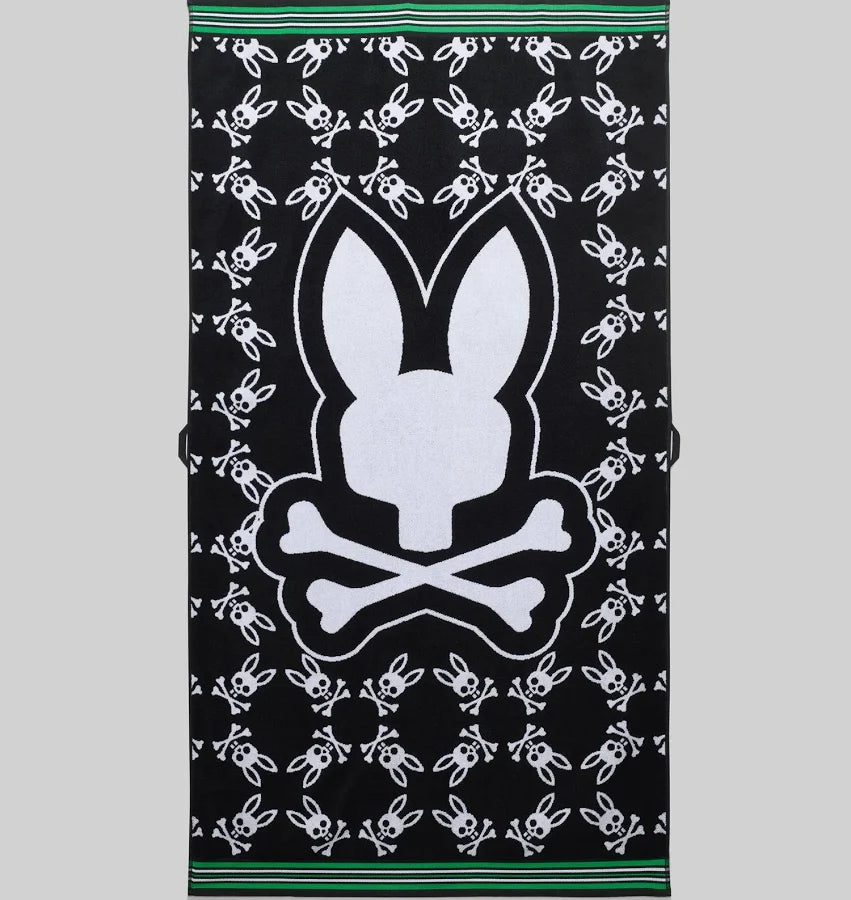 Psycho Bunny - All over bunny towel