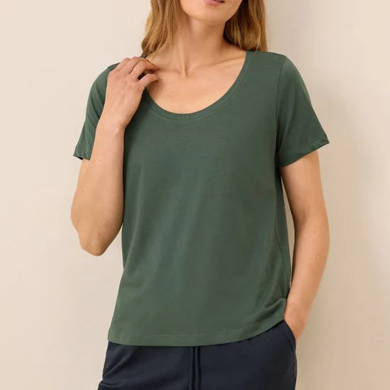 pact Organic Softspun Scoop Neck Tee Size 2X