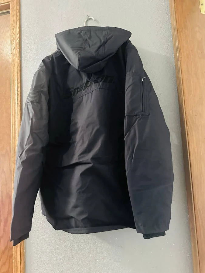 Snap On Tools 2026 Hooded Jacket Insulated Deatachable Winter Coat  Size Large