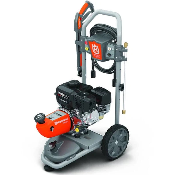 Pressure Power Washer Husqvarna Gas Powered House Home Cordless Portable Mobile