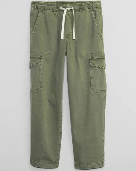Gap Women's Mid Rise Easy Cargo Jeans Green Size L