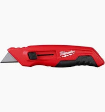 Milwaukee 6.25 in. Side Slide Utility Knife Red 1 pc