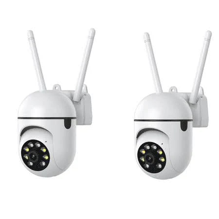 Cloud Storage - 2- Pack - 1080P Outdoor WiFi PTZ Security Camera, 2.4G&5GWiFi, Auto Tracking, 2 Way Audio, Spot Night Vision,support SD Card & Cloud Storage, Indoor/Outdoor CCTV Camera for Baby/Elderly